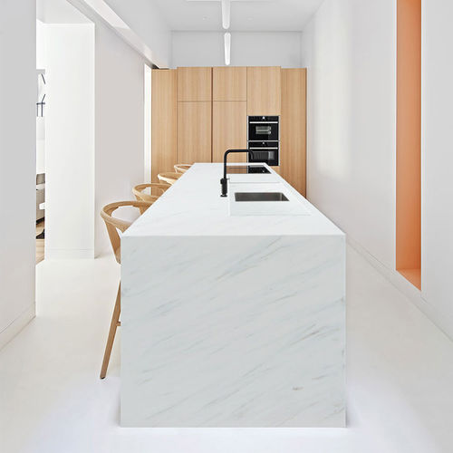 Solid Surface countertop - ARISTON HW6804 - Kaiping Fuliya Industrial Co., Ltd. - kitchen / bathroom / white