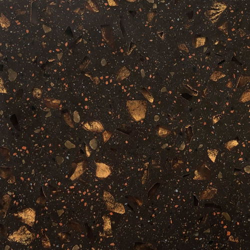 Solid Surface stone slab - Blaze KA20054 - Kaiping Fuliya Industrial Co., Ltd. - for interior / for kitchen / bathroom