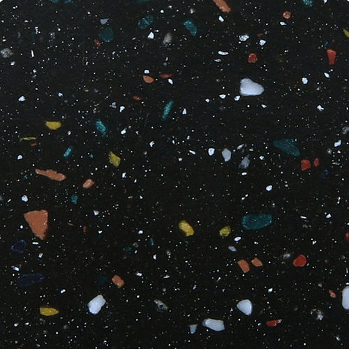 Solid Surface stone slab - Pebble Confetti MA5566 - Kaiping Fuliya Industrial Co., Ltd. - for kitchen / bathroom / panel