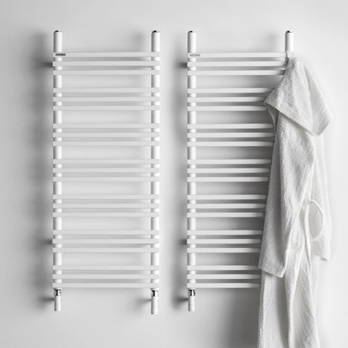 Hot water towel radiator - RABBIT H_20 - ANTRAX - electric / 0...500 w / 501 w...750 w