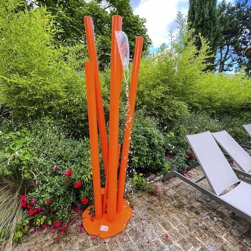 Pool outdoor shower - BAMBÙ - Hopus - solar / for water park / beach