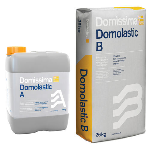 Waterproof mortar - DOMOLASTIC - Domissima S.A. - for tile / for masonry / for concrete