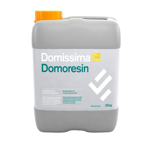 Plasticizer admixture - DOMORESIN - Domissima S.A. - protective / for flooring screed / for swimming pool