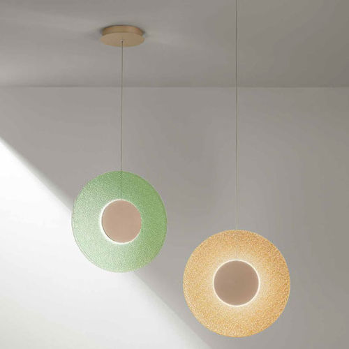 Pendant lamp - CANDY - Ondaluce - painted metal / glass / contemporary
