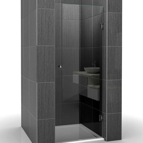 Walkin shower enclosure PARITET LLC multifunction / waterfall / glass