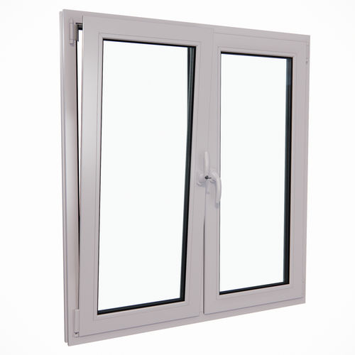 Glass window - PARITET LLC - PVC / casement / fixed