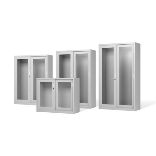Tall filing cabinet - ORDER CMM - COMERCIAL DE INDUSTRIAS REUNIDAS, S.A. - low / steel / epoxy
