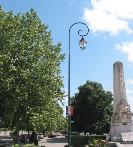 Lighting pole - SPIRALE - ECLATEC International - galvanised steel