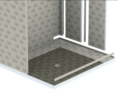 Plaster construction panel - MODUL-ROOM-BO.P - LUX ELEMENTS - for flooring / multilayer