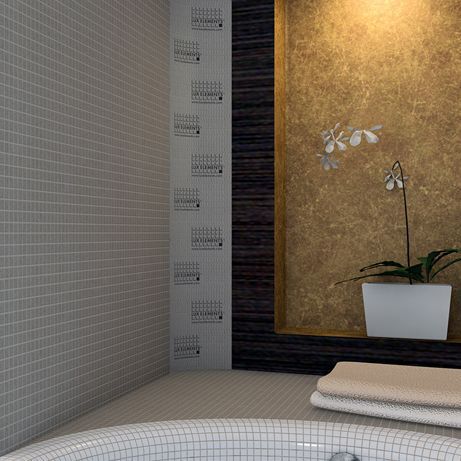 Polystyrene edge trim - DECO-HK 100 - LUX ELEMENTS - for shower / corner / U-shaped