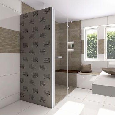 Fixed partition - RELAX-TW 900 - LUX ELEMENTS - other materials / commercial / sanitary