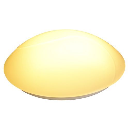 Contemporary ceiling light - 71012 - Eliga - round / frosted glass / steel