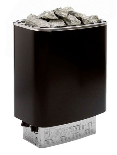 Electric sauna heater - 81407 - Eliga - floor-mounted / stainless steel mesh / contemporary