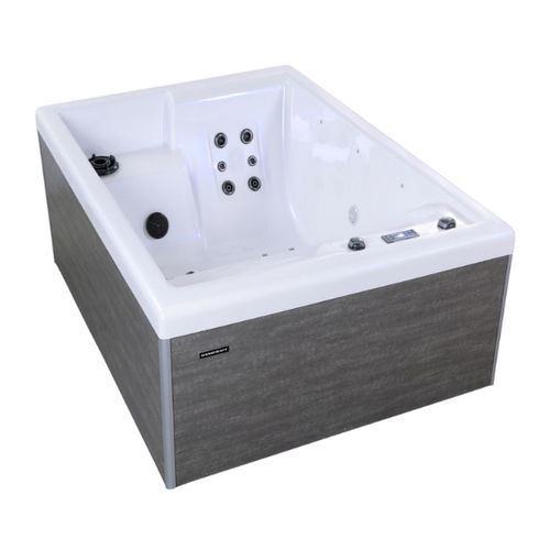 Above-ground hot tub - OKA WAVE 1 - Hanscraft - rectangular / 2-person / acrylic