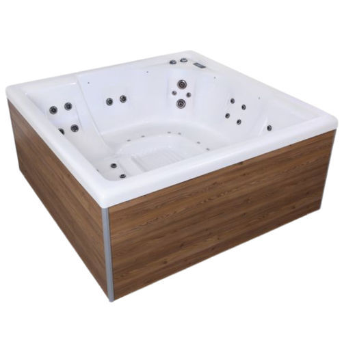 Above Ground Hot Tub Oka Wave 2 Hanscraft Square 5 Person Acrylic