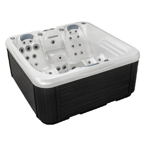 Above-ground hot tub - HC 2 - Hanscraft - square / 4-seater / acrylic