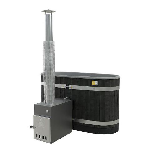 Above-ground hot tub - ANNEX TINY S - Kirami - oval / 2-person / 1-person
