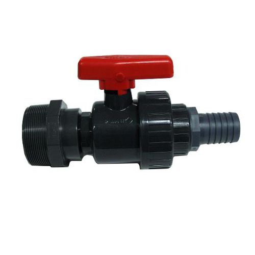 Bathtub shutoff valve PVSETTI Kirami wallmounted / plastic