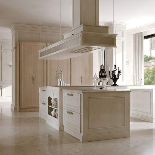 Island range hood - PIENZA : CONTEMPORARY - ARCARI ARREDAMENTI