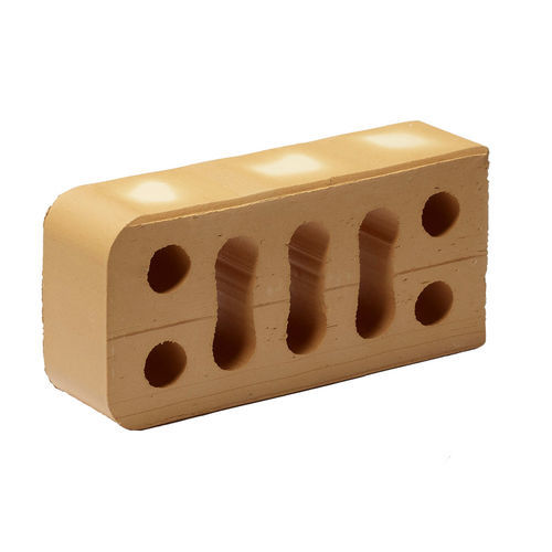 Barbecue brick - REDONDO - CANDIGRES - perforated / refractory / red