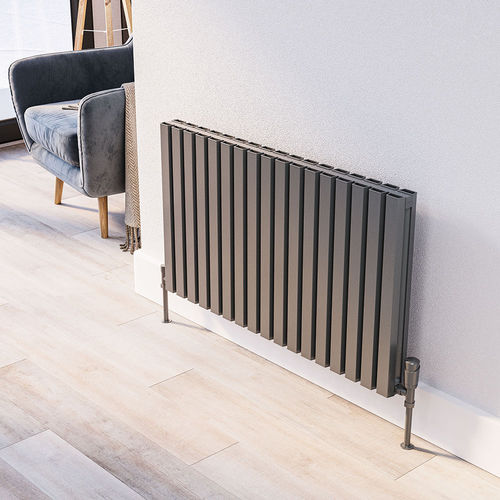 Hot water radiator - SIESTA DOUBLE - LOJIMAX - 751 w...1000 w / 3501 w...4000 w / contemporary