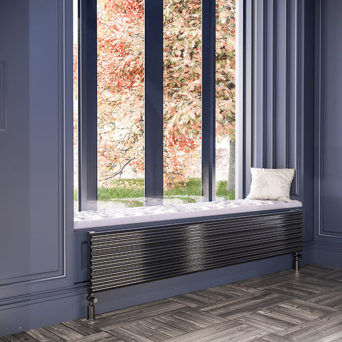 Horizontal radiator - FIONA - LOJIMAX - hot water / 751 w...1000 w / 3501 w...4000 w