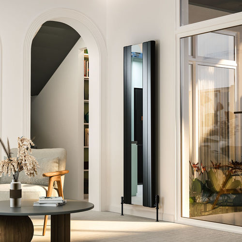 Mirror radiator - NIORA - LOJIMAX - hot water / 751 w...1000 w / 3501 w...4000 w