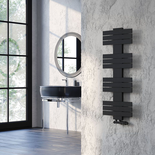 Hot water towel heater/radiator - ALBATROS - LOJIMAX - 0...500 w / 1501 w...2000 w / contemporary