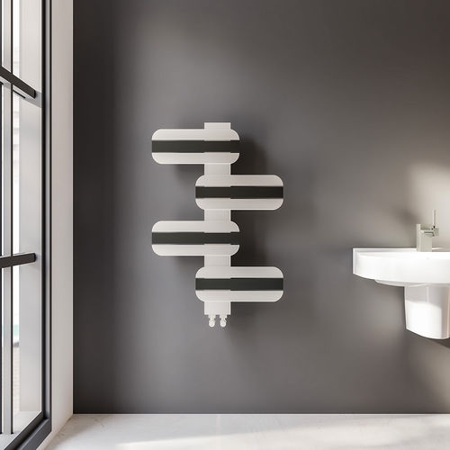 Hot water towel heater/radiator - BAMITO - LOJIMAX - 0...500 w / 1501 w...2000 w / contemporary