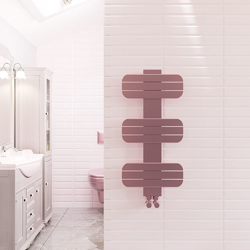 Hot water towel heater/radiator - DOSIA - LOJIMAX - 0...500 w / 1501 w...2000 w / contemporary