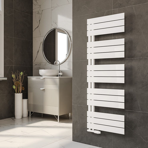 Hot water towel heater/radiator - COSTA - LOJIMAX - 0...500 w / 1501 w...2000 w / contemporary