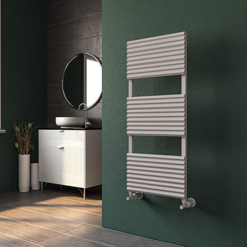 Hot water towel heater/radiator - SIRIUS - LOJIMAX - 0...500 w / 1501 w...2000 w / contemporary