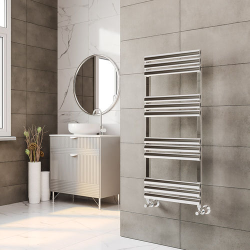 Hot water towel heater/radiator - TALIA - LOJIMAX - 0...500 w / 1501 w...2000 w / contemporary