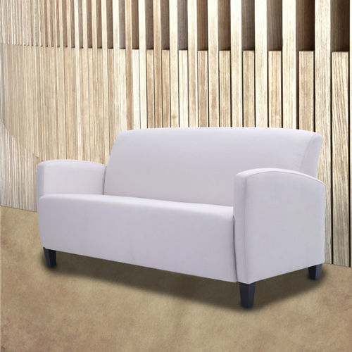 Traditional sofa - PANDORA - Seniorcare - fabric / with armrests / white
