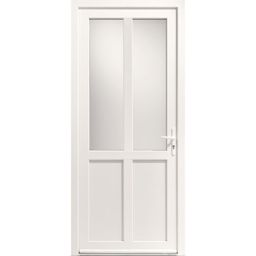 Entry door - Caparis SV1 - USINE-ONLINE - PVC / swing / contemporary