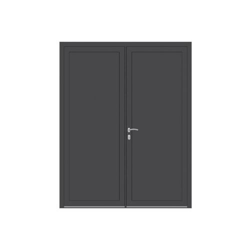 Service door - KAWNEER - USINE-ONLINE - aluminum / swing / contemporary