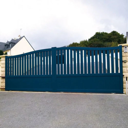 Aluminum gate - Gwenaëlle - USINE-ONLINE - sliding / right / left