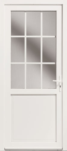 Entry door - Silène 9 - USINE-ONLINE - PVC / swing / contemporary