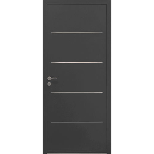Entry door - Enora  - USINE-ONLINE - aluminum / swing / contemporary