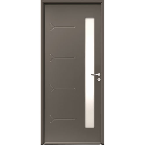 Entry door - Asten  - USINE-ONLINE - steel / swing / contemporary