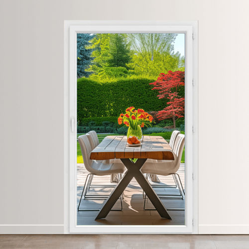 Swing French door - VEKA  - USINE-ONLINE - PVC / glass / double-glazed