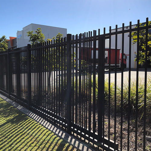 Fence with bars FDCI110 Fence Depot industrial / residential