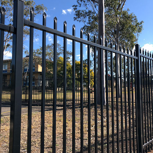 Fence with bars - FDCI106001 - Fence Depot - industrial / residential / commercial