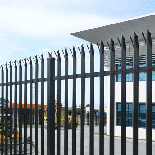 Fence with bars - FDCI105001 - Fence Depot - industrial / residential / commercial