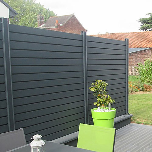 Fencing with bars - FDR102001 - Fence Depot - residential / aluminum / rectangular