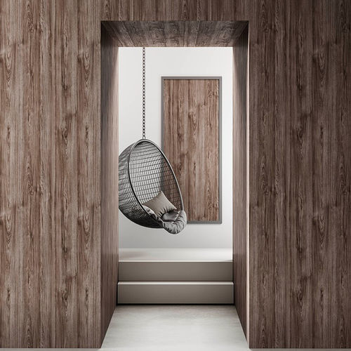 Cover decorative panel - Pecan Scuro DR3 - Saviola - wall-mounted / melamine / smooth