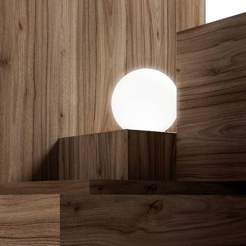 Cover decorative panel - Canyon Walnut WM7 - Saviola - wall-mounted / melamine / smooth