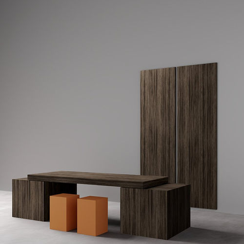 Cover decorative panel - Mabathu Antracite A54 - Saviola - furniture / wall-mounted / for interior
