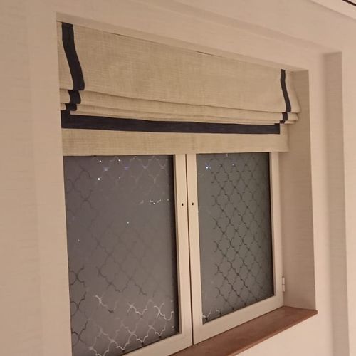 Roman blinds - Pachers Blinding Trading LLC - for window / fabric / outdoor