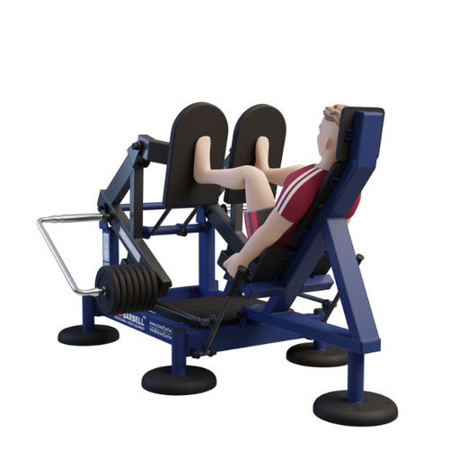 Leg press weight training machine - MB 7.74  - Streetbarbell - outdoor / commercial